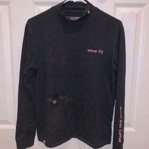 Dutch Bros Black Long Sleeve T-Shirt, 100% Cotton